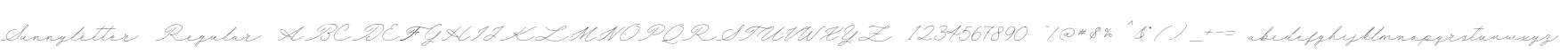 Sunnyletter