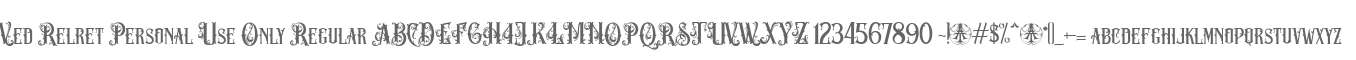Ved Relret Personal Use Only Regular
