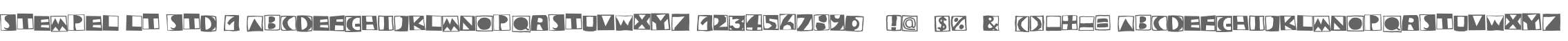 Stempel LT Std 1