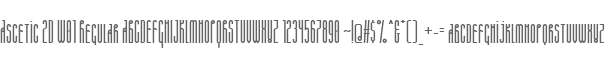 Ascetic 2D W01 Regular