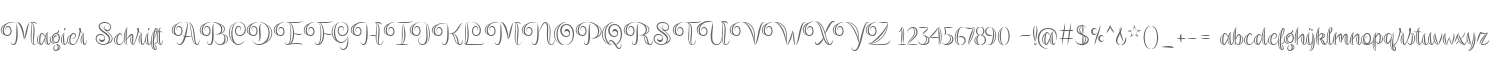 Magier Schrift