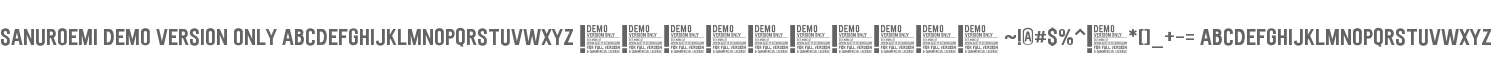 Sanuroemi Demo Version Only