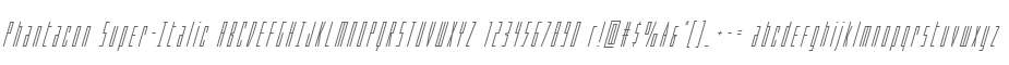 Phantacon Super-Italic