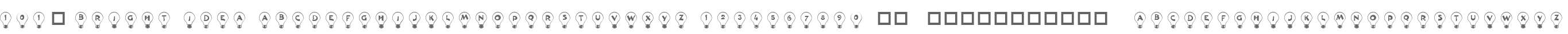 101! Bright Idea