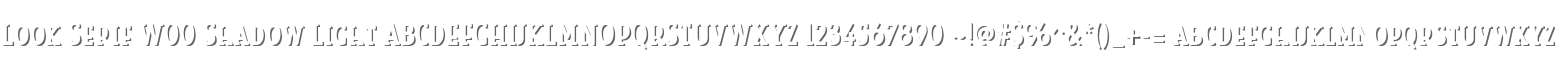 Look Serif W00 Shadow Light