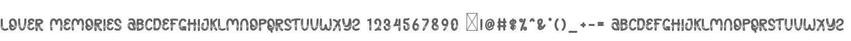 Lover Memories