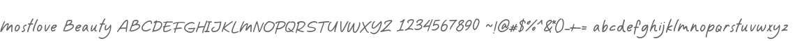 Mostlove Beauty