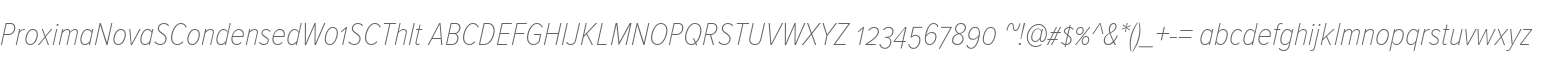 ProximaNovaSCondensedW01SCThIt