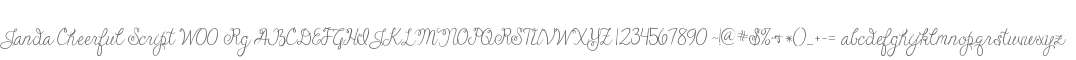 Janda Cheerful Script W00 Rg