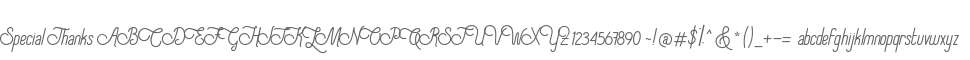 Special Thanks