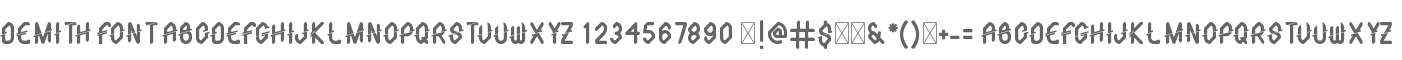 DEMITH FONT