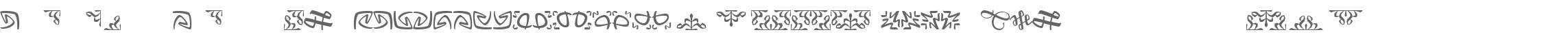 Briem Script Fleurons W95