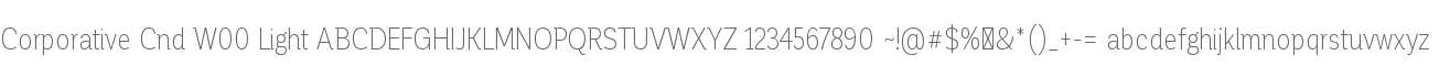 Corporative Cnd W00 Light