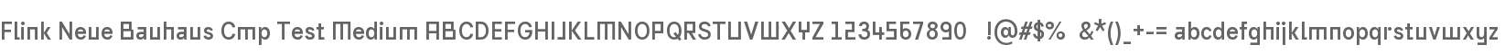 Flink Neue Bauhaus Cmp Test Medium