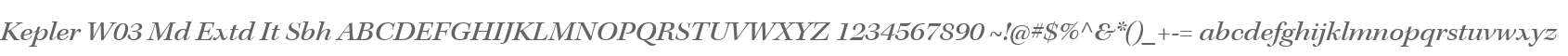 Kepler W03 Md Extd It Sbh
