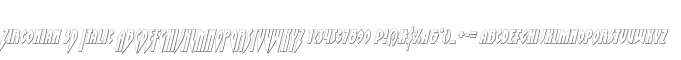 Zirconian 3D Italic