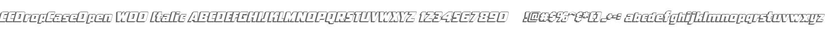 CCDropCaseOpen W00 Italic