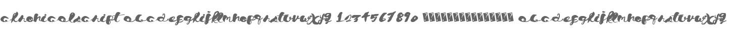 ChronicalScript