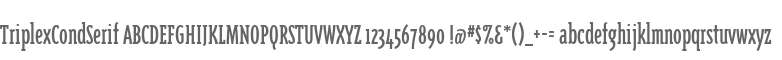 TriplexCondSerif