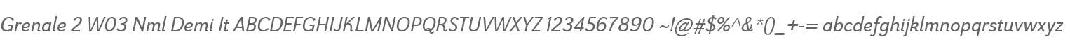 Grenale 2 W03 Nml Demi It