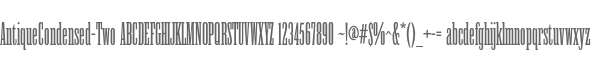 AntiqueCondensed-Two