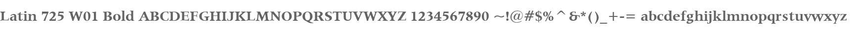 Latin 725 W01 Bold