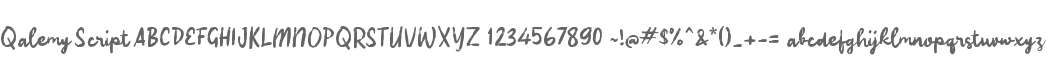 Qalemy Script