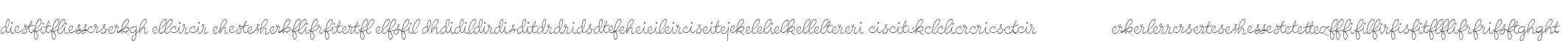 Birthday W00 Ligatures Two