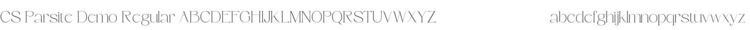 CS Parsite Demo