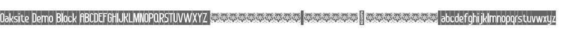 Oaksite Demo Block
