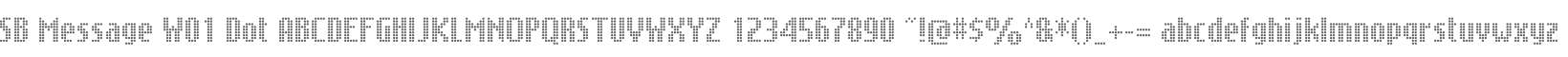 SB Message W01 Dot