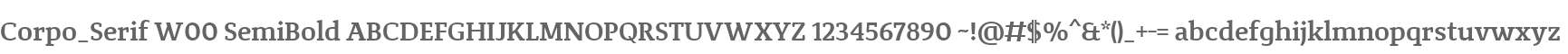 Corpo_Serif W00 SemiBold