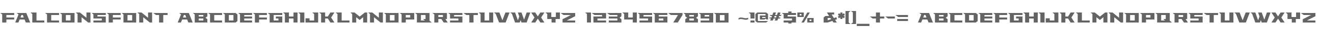FalconsFont