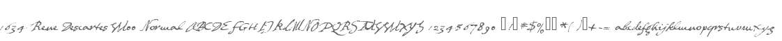 1634 Rene Descartes W00 Normal