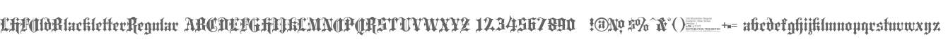 LHFOldBlackletterRegular