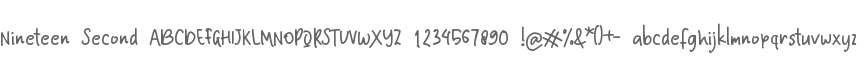 Nineteen Second
