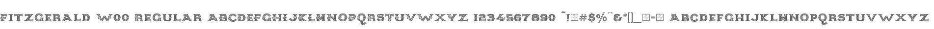 Fitzgerald W00 Regular
