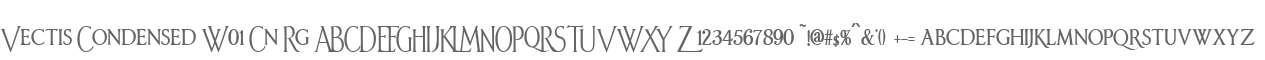 Vectis Condensed W01 Cn Rg
