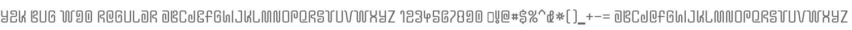 Y2K Bug W90 Regular