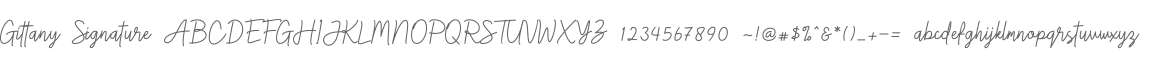 Gittany Signature