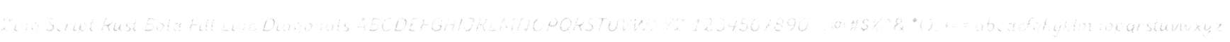 Zing Script Rust Bold Fill Line Diagonals