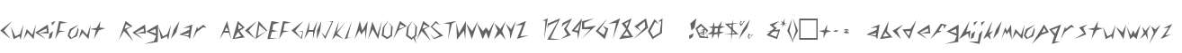 CuneiFont Regular