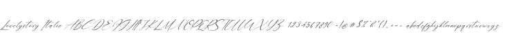 Lovelystory Italic