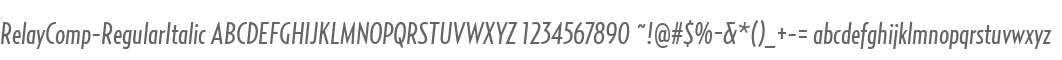 RelayComp-RegularItalic