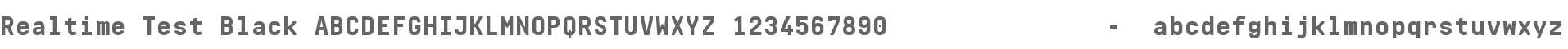 Realtime Test Black