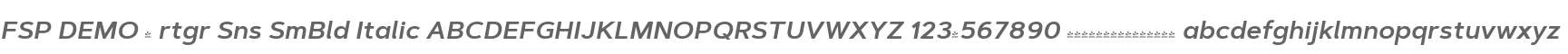 FSP DEMO - rtgr Sns SmBld