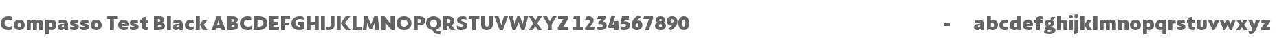 Compasso Test Black