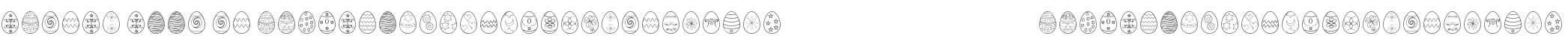 Easter eggs ST