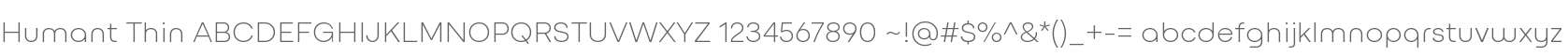Humant Thin