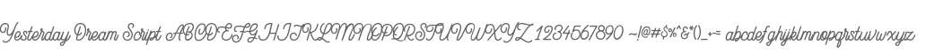 Yesterday Dream Script